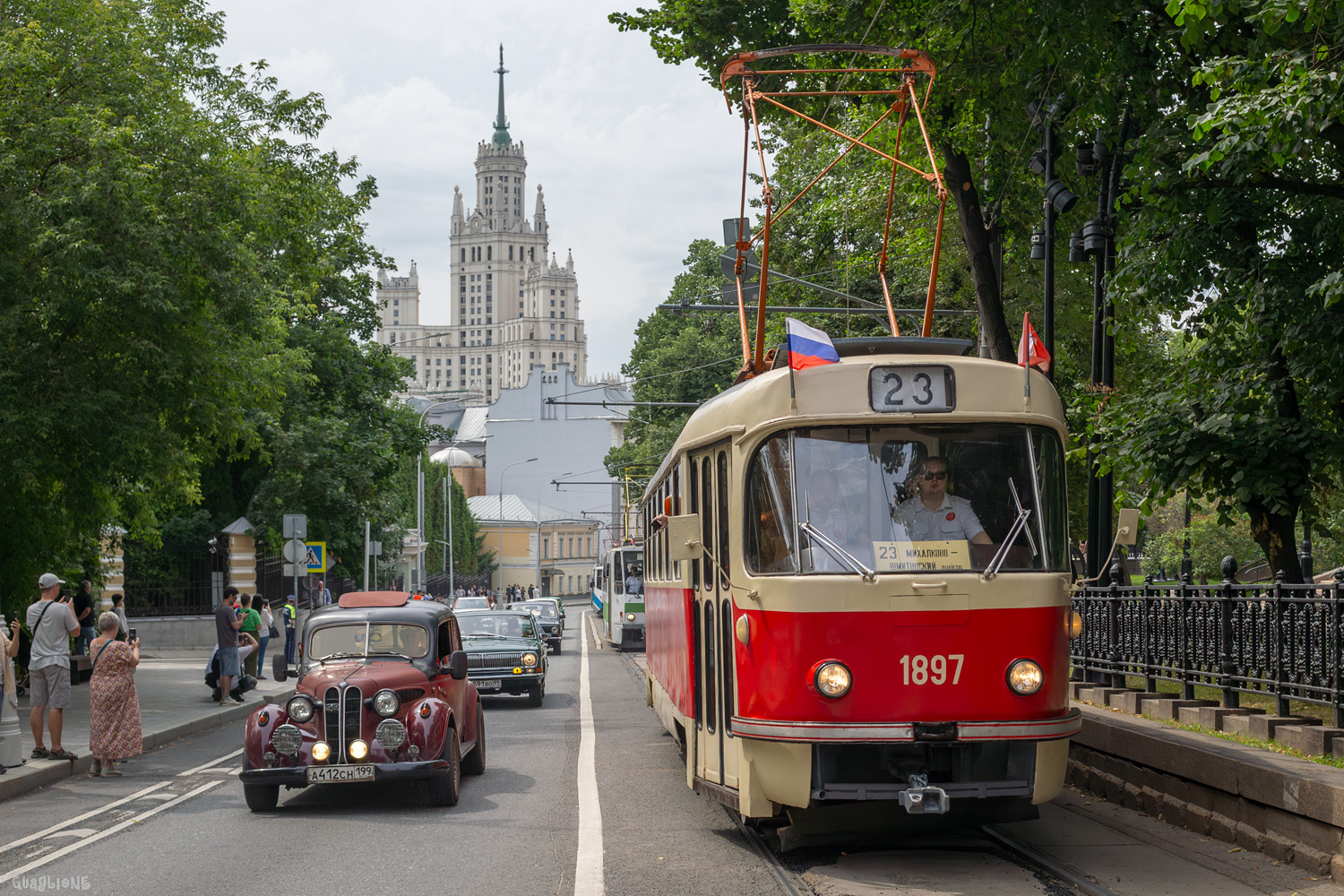 Москва, № А 412 СН 199 — BMW 321 '38-50; Москва — День Московского транспорта 2026
