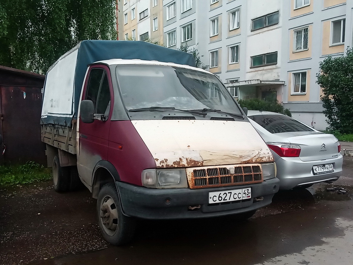 Кировская область, № С 627 СС 43 — ГАЗ-33021 ГАЗель '94-03