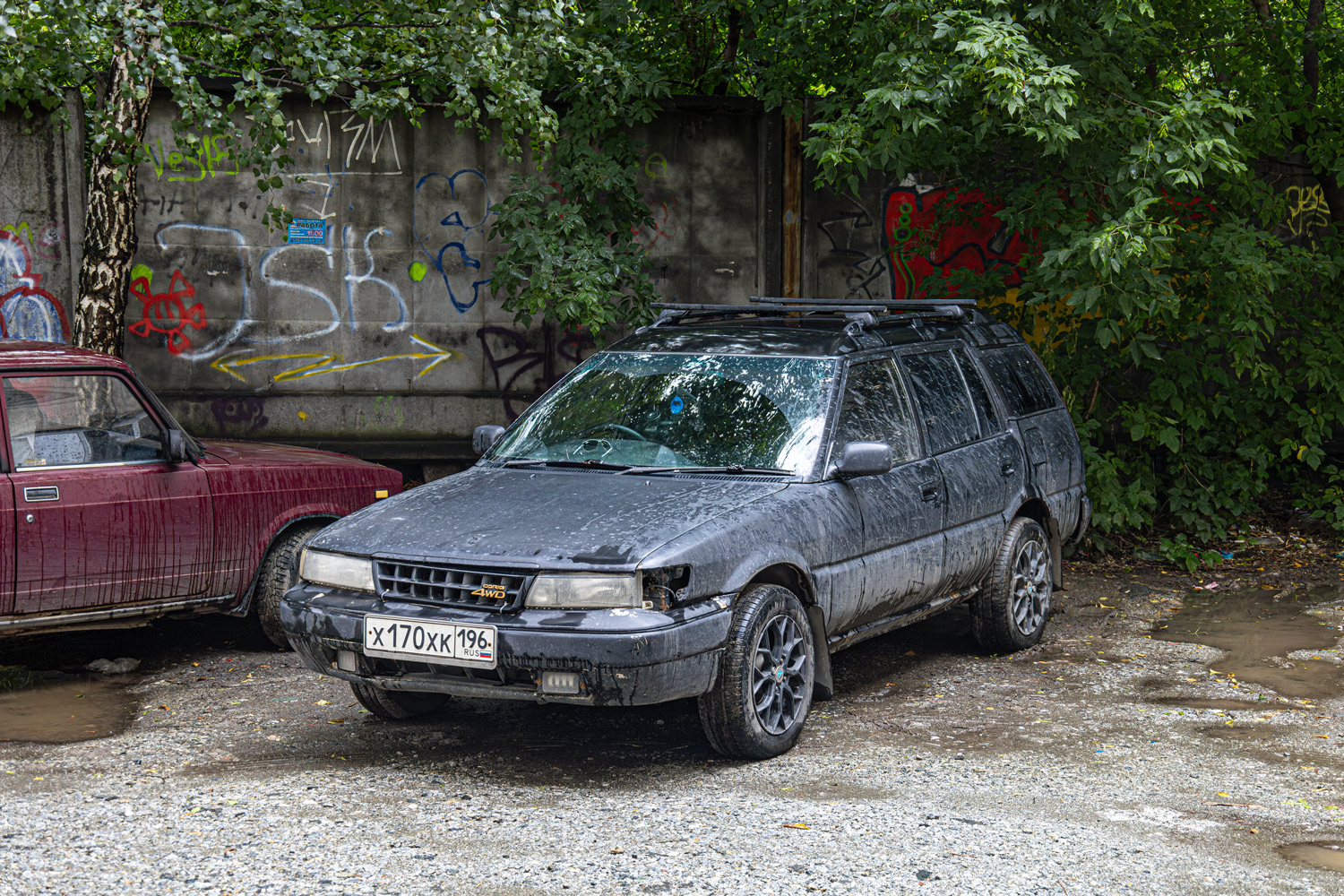 Свердловская область, № Х 170 ХК 196 — Toyota Sprinter Carib (AE95) '88-95