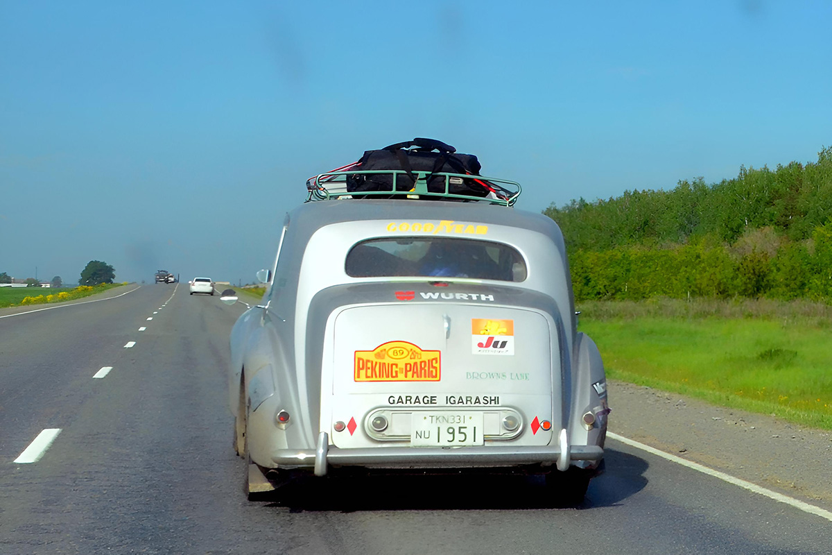 Япония, № 89 — Bentley (Общая модель); Ралли Пекин — Париж (Свердловская область)