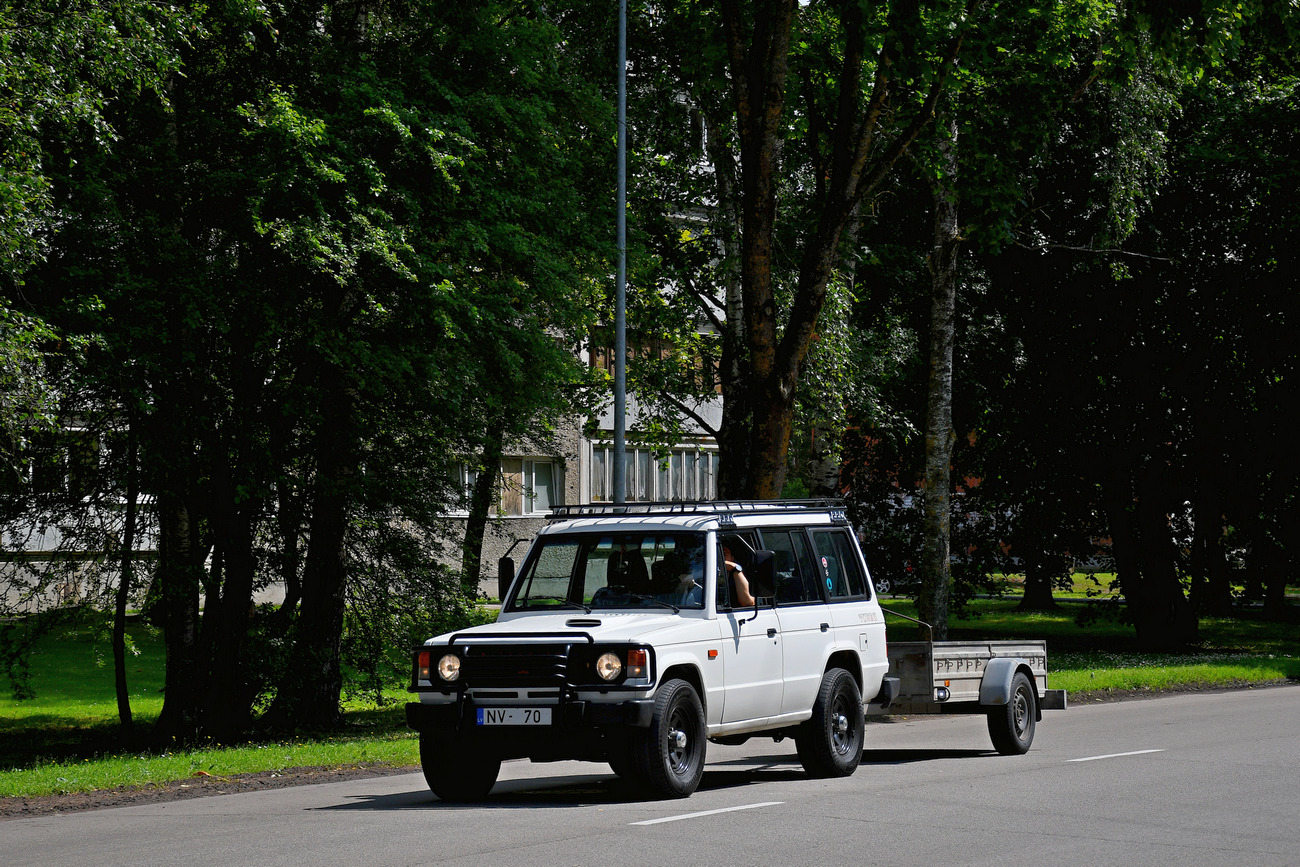 Латвия, № NV-70 — Mitsubishi Pajero (1G) '82-91
