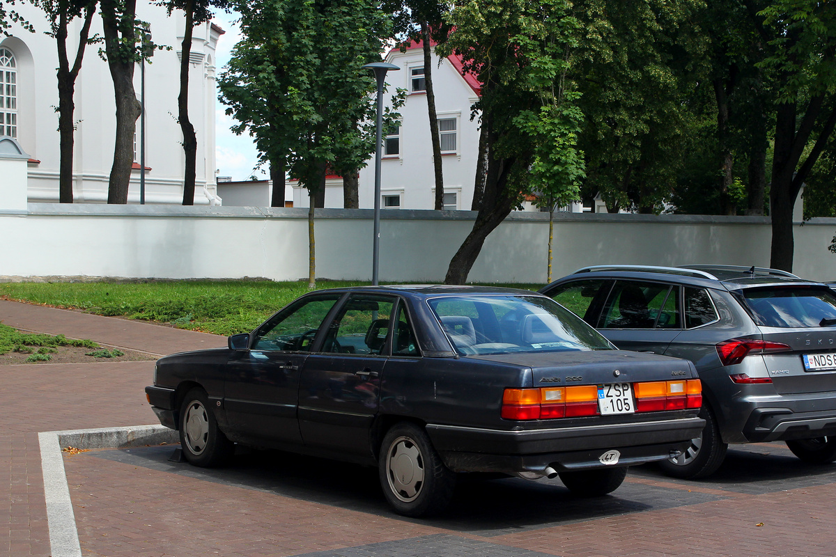 Литва, № ZSP 105 — Audi 200 (C3) '83-91