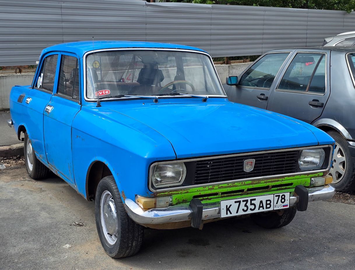 Санкт-Петербург, № К 735 АВ 78 — Москвич-2140 '76-88