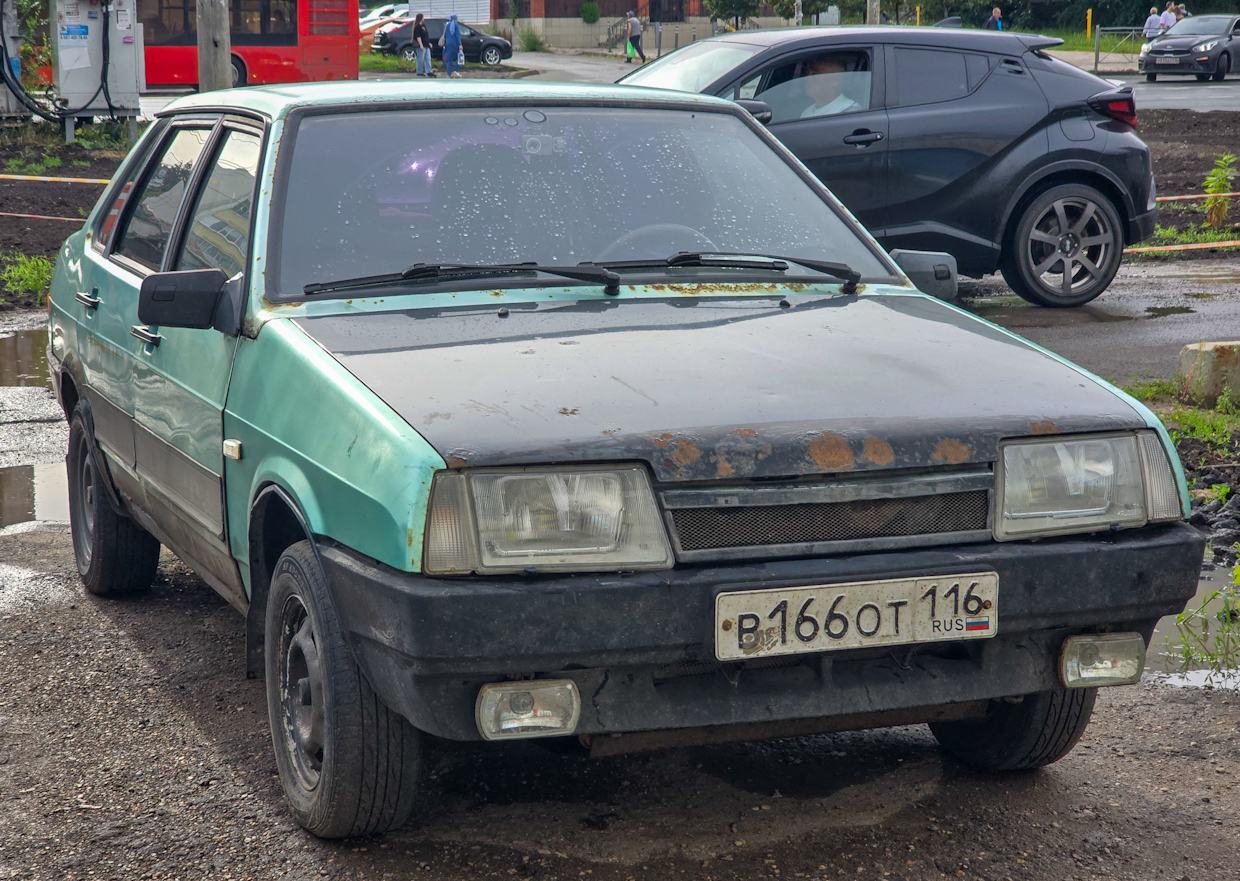 Татарстан, № В 166 ОТ 116 — ВАЗ-21099 '90-04