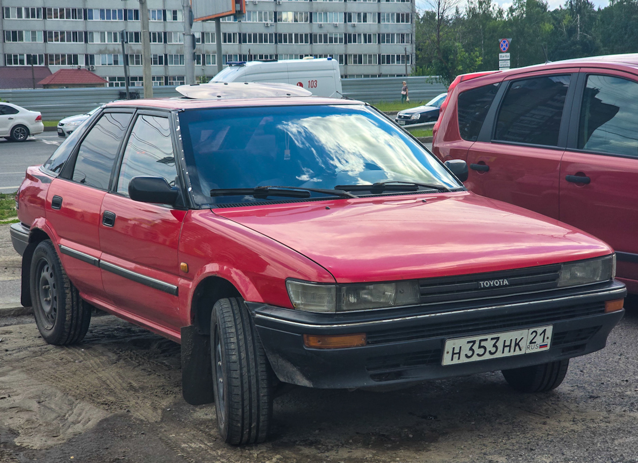 Чувашия, № Н 353 НК 21 — Toyota Corolla (E90) '87-92