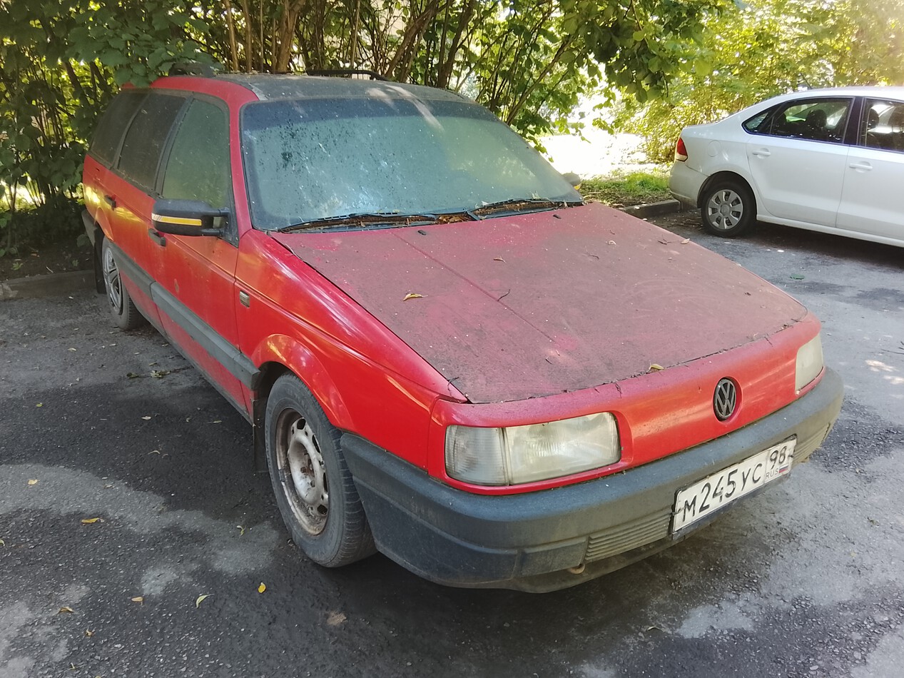 Санкт-Петербург, № М 245 УС 98 — Volkswagen Passat Variant (B3) '88-93