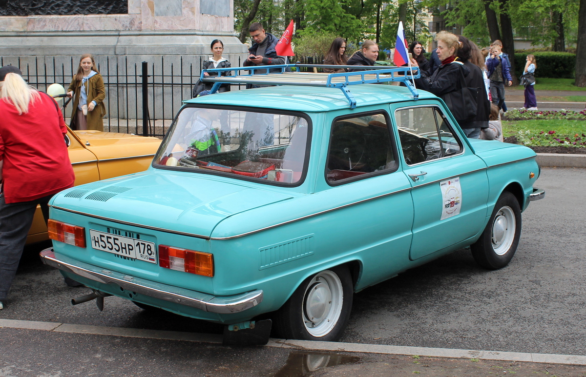 Санкт-Петербург, № Н 555 НР 178 — ЗАЗ-968М Запорожец '79-94; Санкт-Петербург — Международный транспортный фестиваль "ТранспортФест 2025"