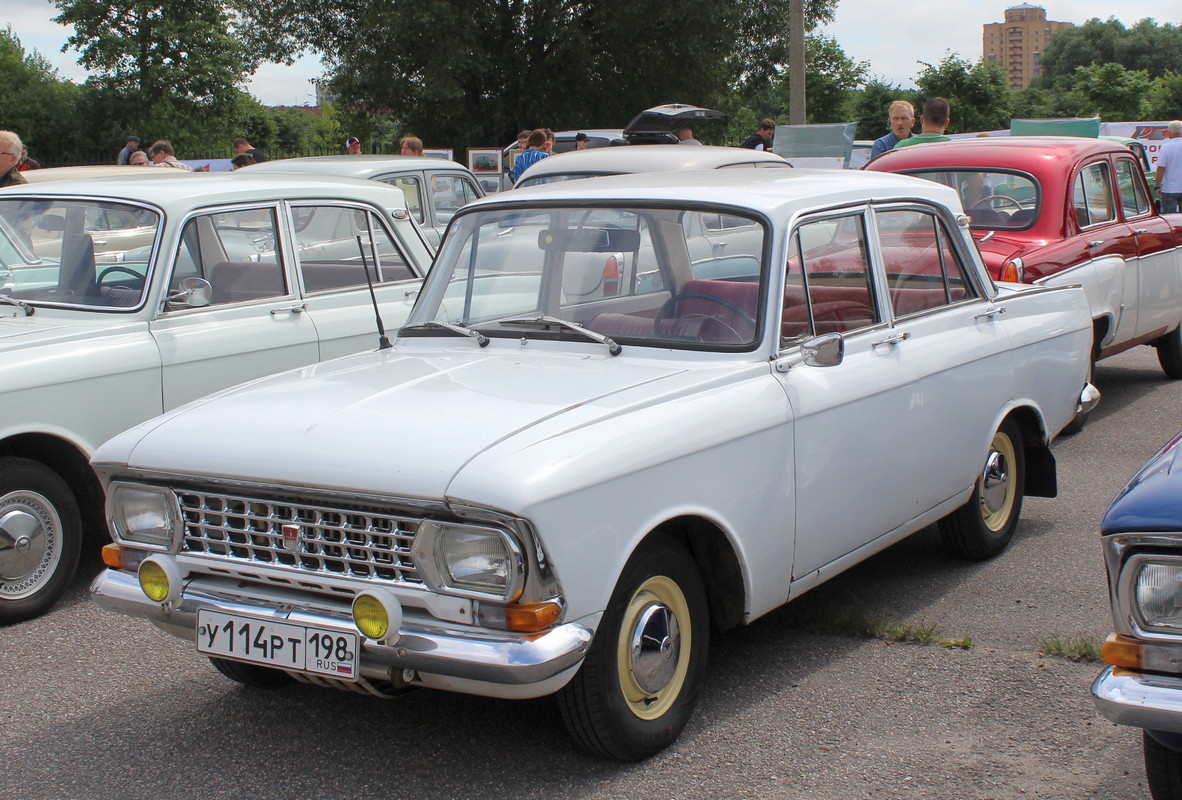 Санкт-Петербург, № У 114 РТ 198 — Москвич-408/412 (общая модель) '64-75; Санкт-Петербург — Ежегодный праздник "День Москвича"