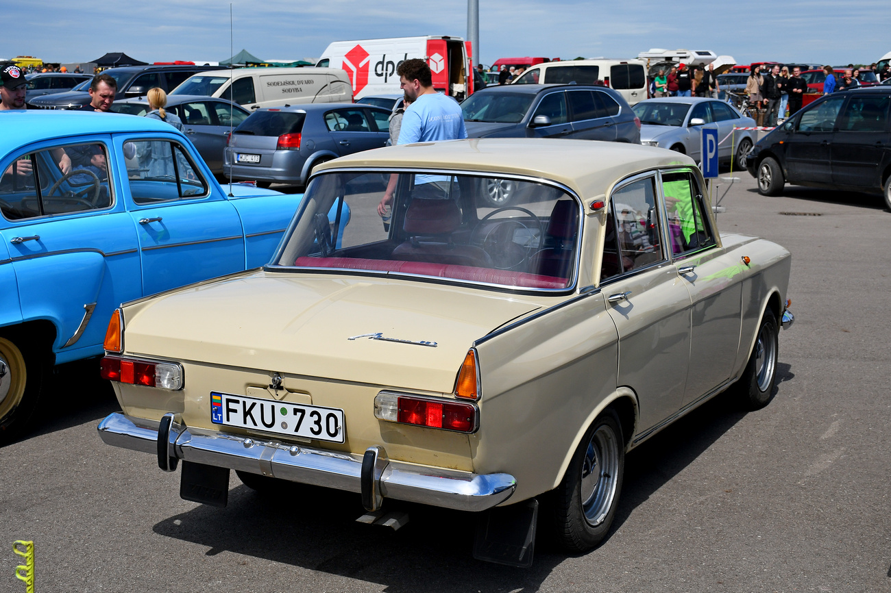 Литва, № FKU 730 — Москвич-412ИЭ (Иж) '70-82; Литва — Retro mugė 2026