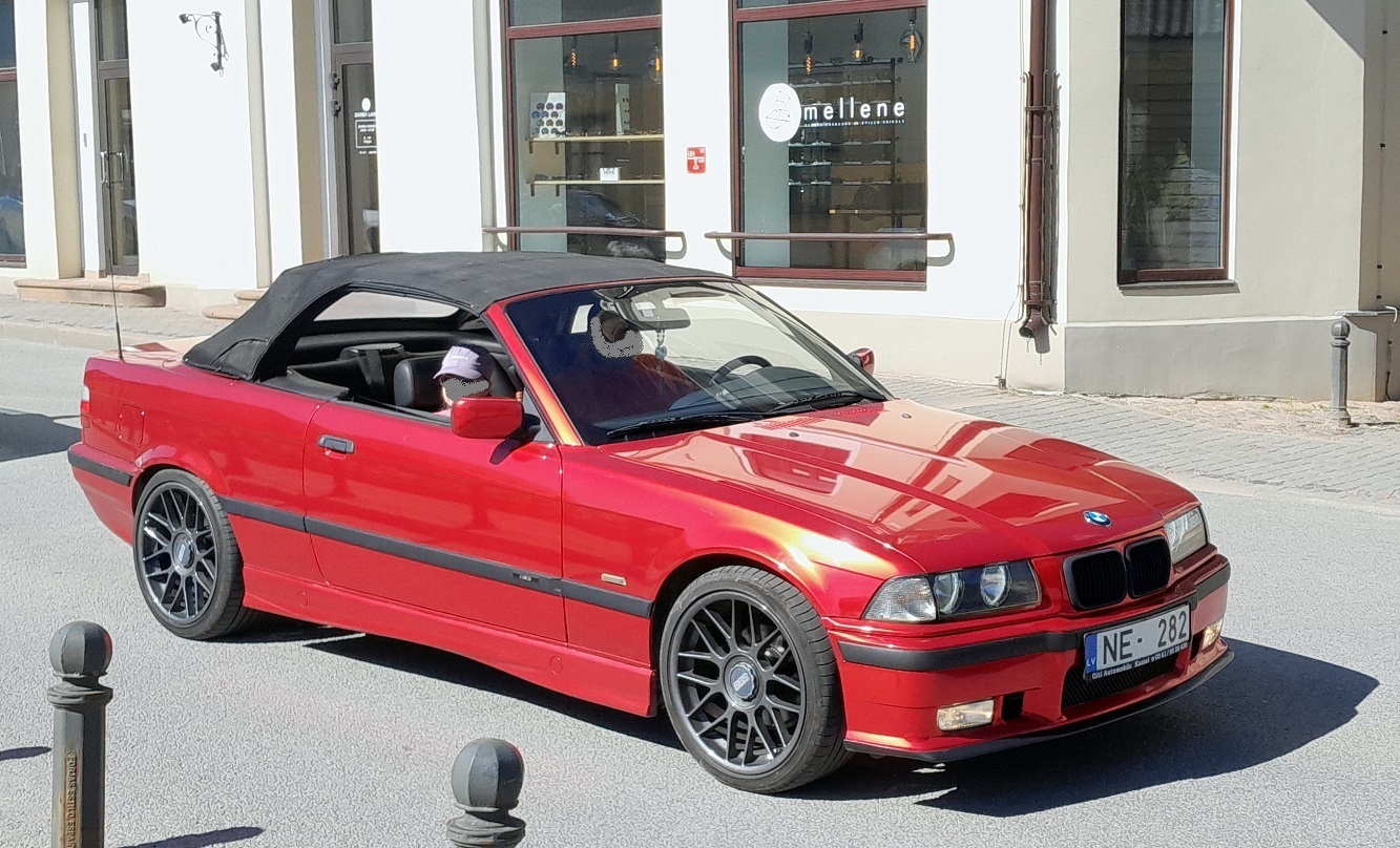 Литва, № NE-282 — BMW 3 Series Cabrio (E36) '93-00