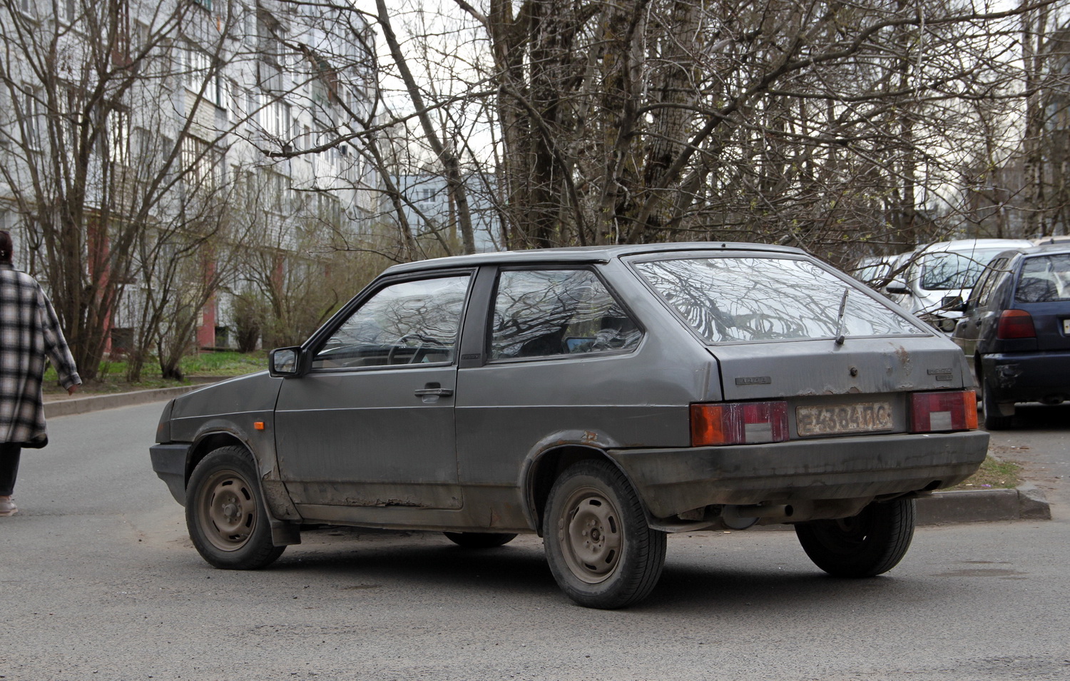 Псковская область, № Е 4384 ПС — ВАЗ-2108 '84-94