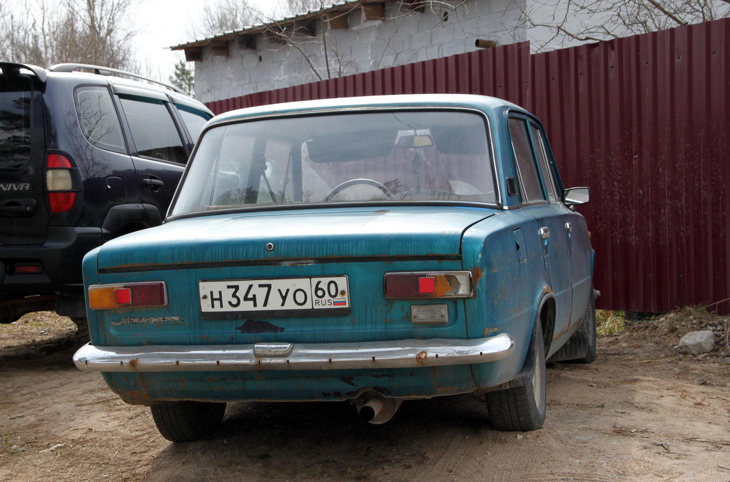 Псковская область, № Н 347 УО 60 — ВАЗ-2101/21011/21013 Жигули (общ. мод)