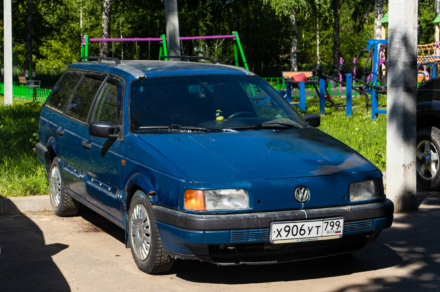 Москва, № Х 906 УТ 799 — Volkswagen Passat Variant (B3) '88-93
