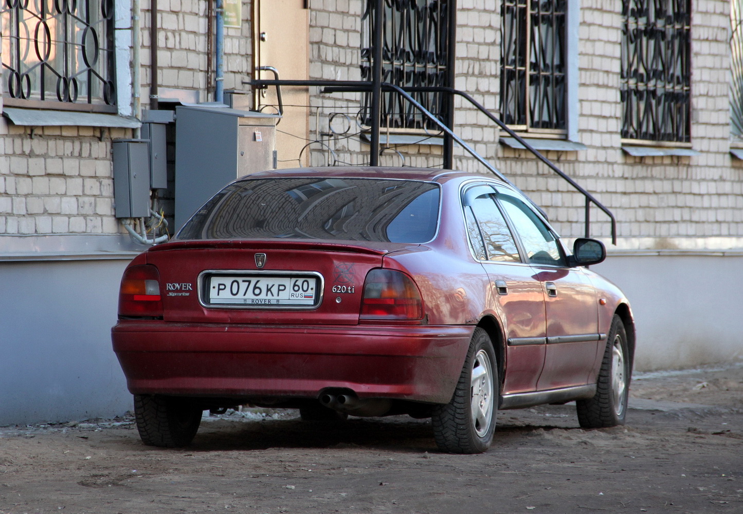 Псковская область, № Р 076 КР 60 — Rover 600-Series (RH) '93-99