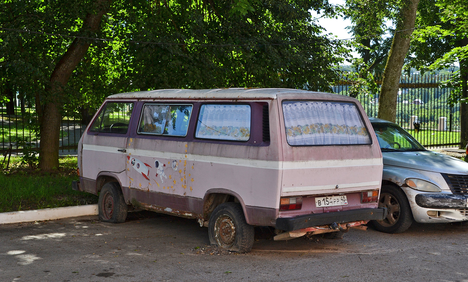Калужская область, № В 154 РР 40 — Volkswagen Typ 2 (T3) '79-92
