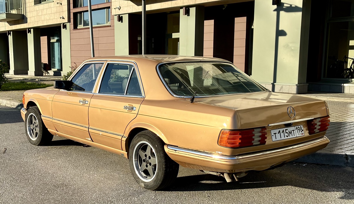 Санкт-Петербург, № Т 115 МТ 198 — Mercedes-Benz (W126) '79-91