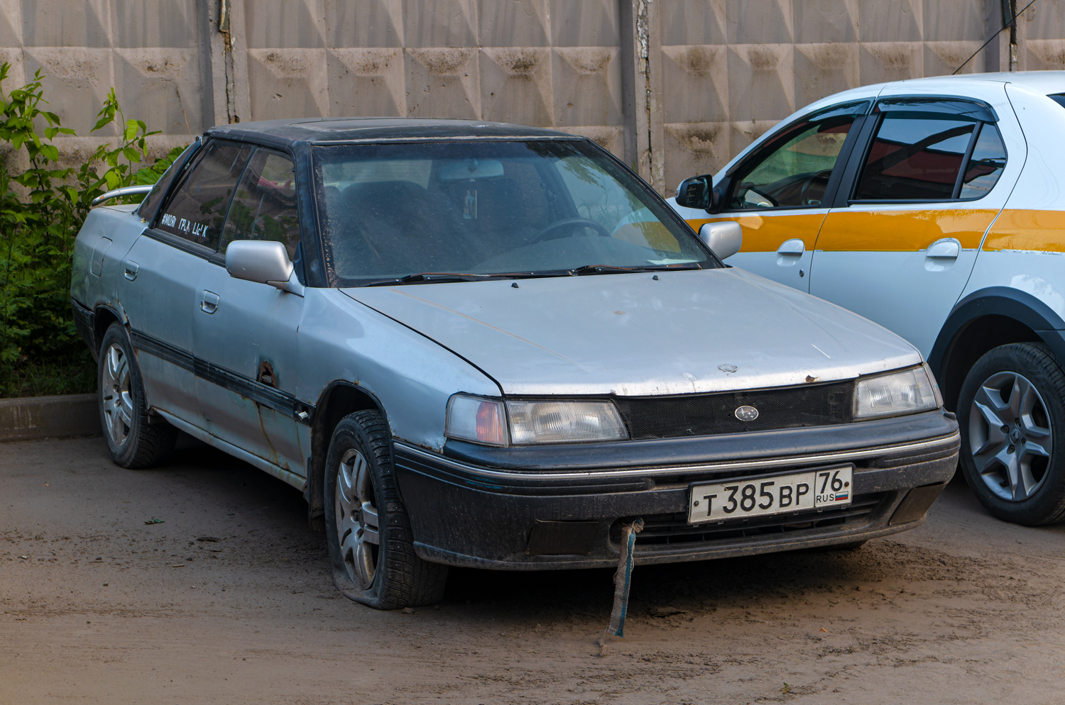 Ярославская область, № Т 385 ВР 76 — Subaru Legacy (1G) '89-93