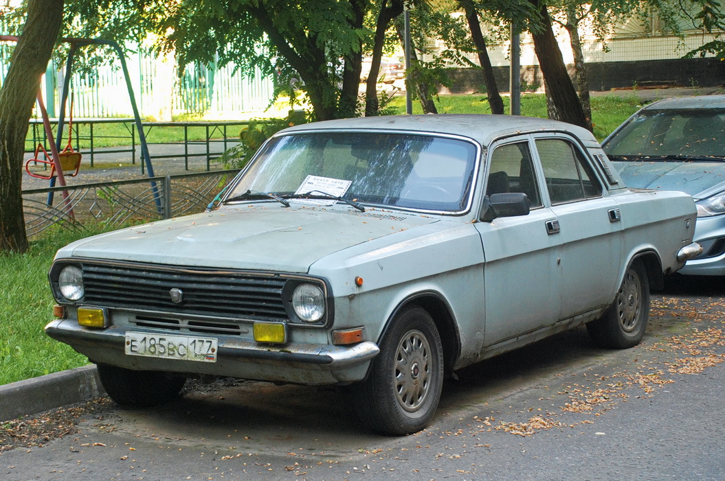 Москва, № Е 185 ВС 177 — ГАЗ-24-10 Волга '85-92