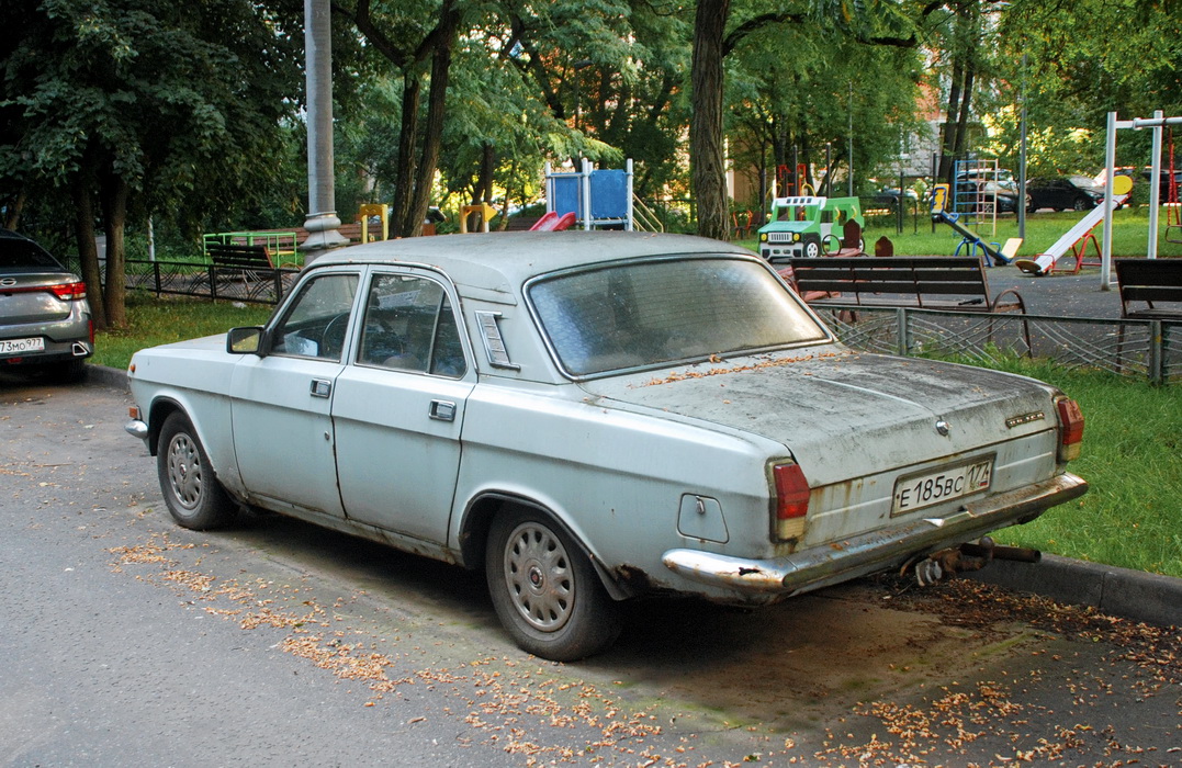 Москва, № Е 185 ВС 177 — ГАЗ-24-10 Волга '85-92