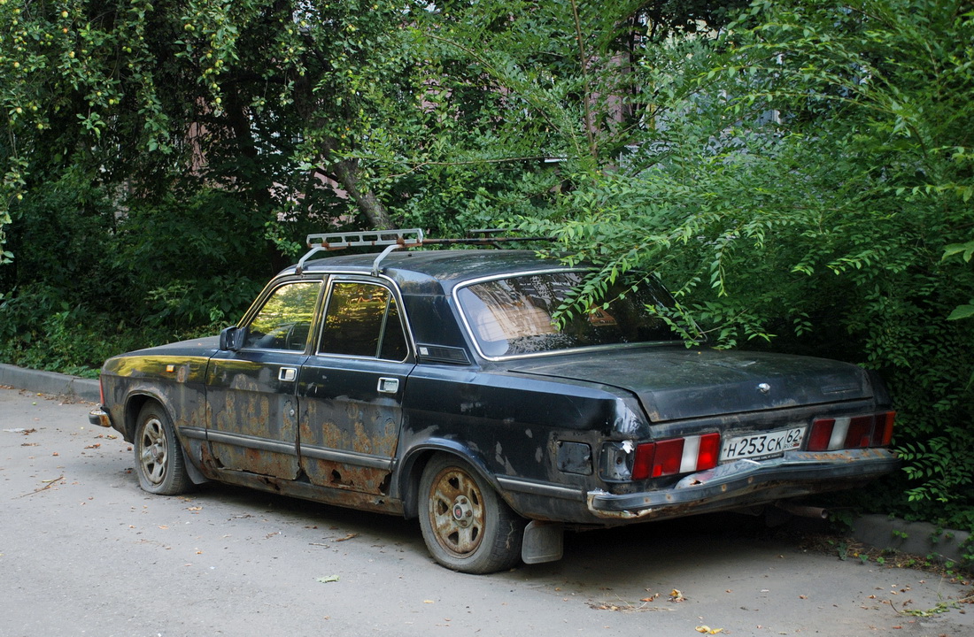 Москва, № Н 253 СК 62 — ГАЗ-3102 Волга '81-08; Рязанская область — Вне региона