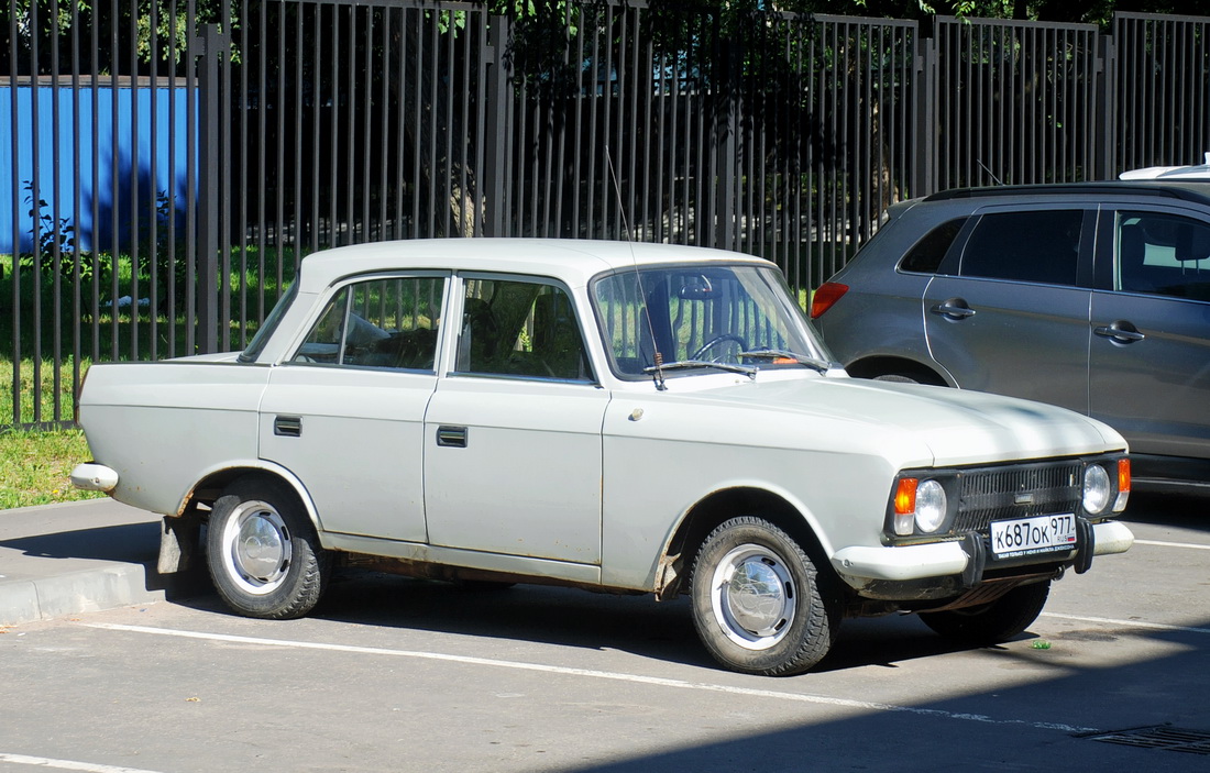 Москва, № К 687 ОК 977 — Москвич-412ИЭ-028 (Иж) '82-01