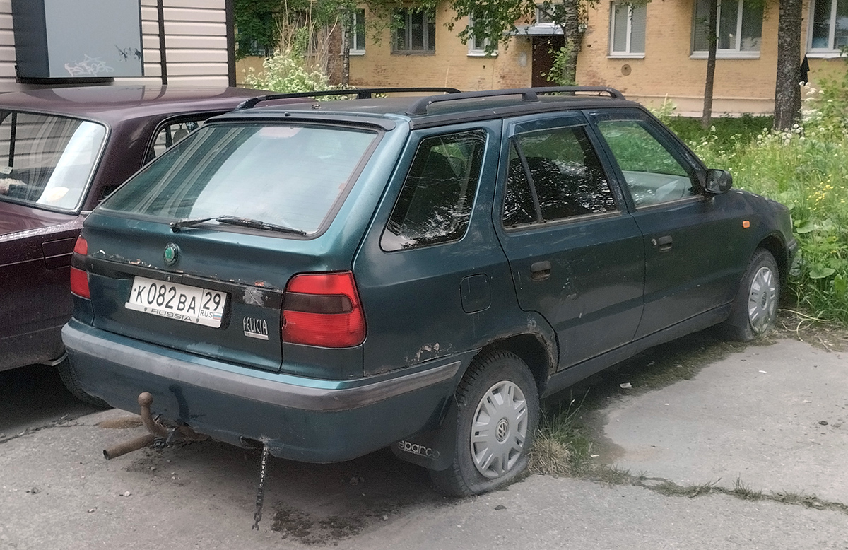 Архангельская область, № К 082 ВА 29 — Škoda Felicia (Typ 781, 791) '94-01