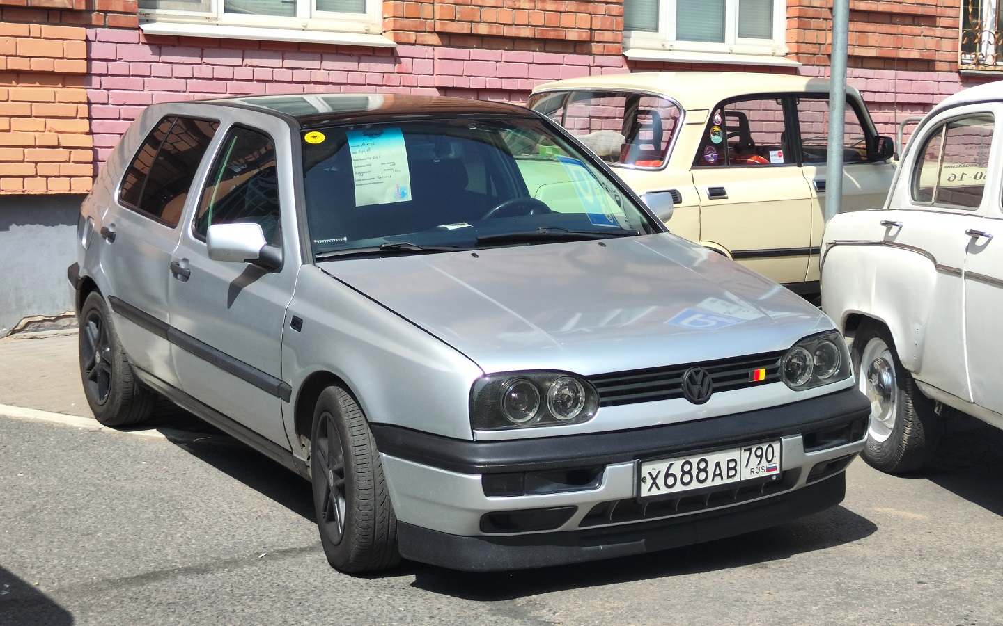 Московская область, № Х 688 АВ 790 — Volkswagen Golf III '91-98; Тверская область — День города Твери 2026