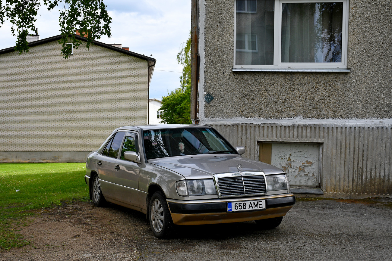 Эстония, № 658 AME — Mercedes-Benz (W124) '84-96