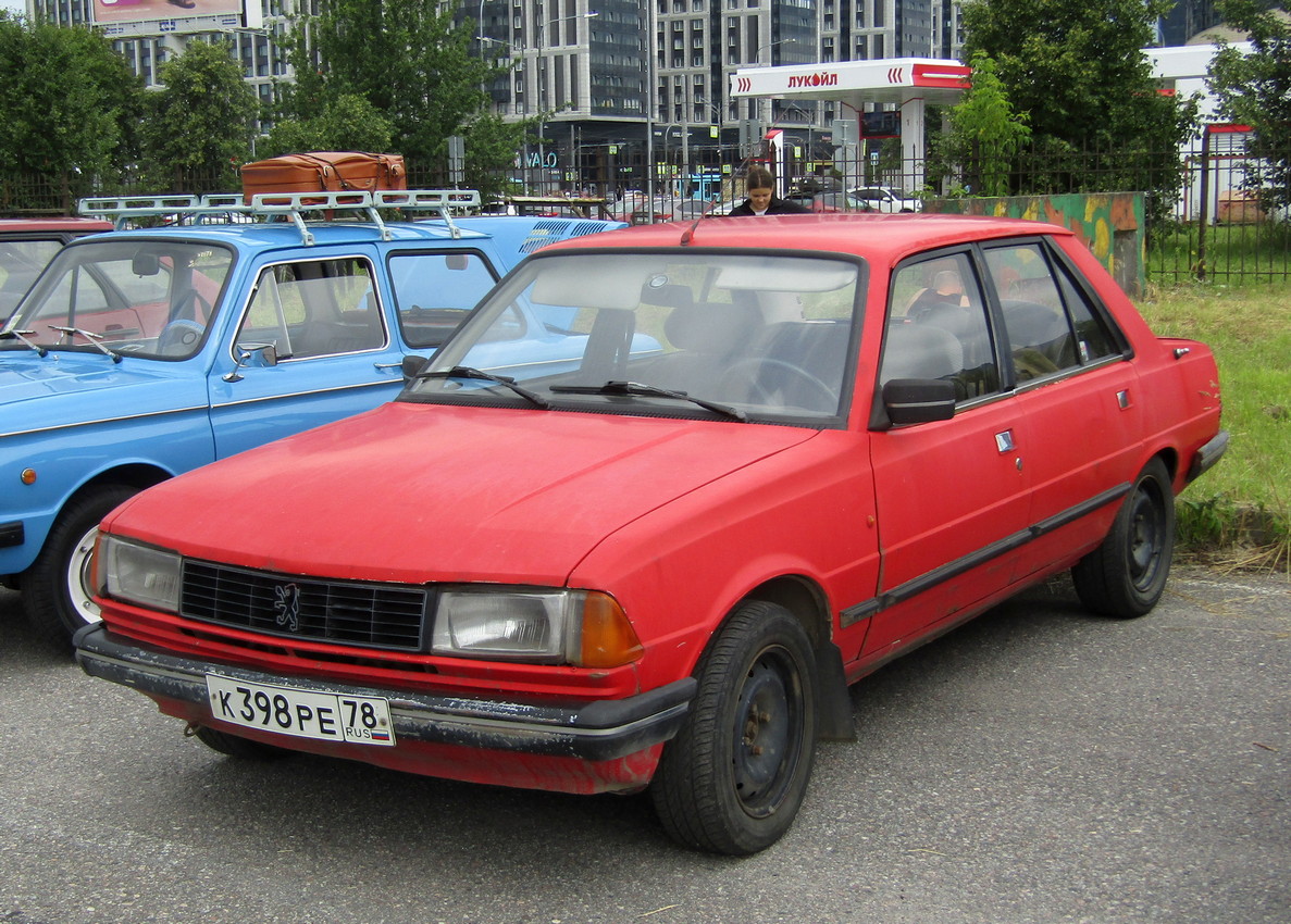 Санкт-Петербург, № К 398 РЕ 78 — Peugeot 305 '77-89; Санкт-Петербург — Ежегодный праздник "День Москвича"