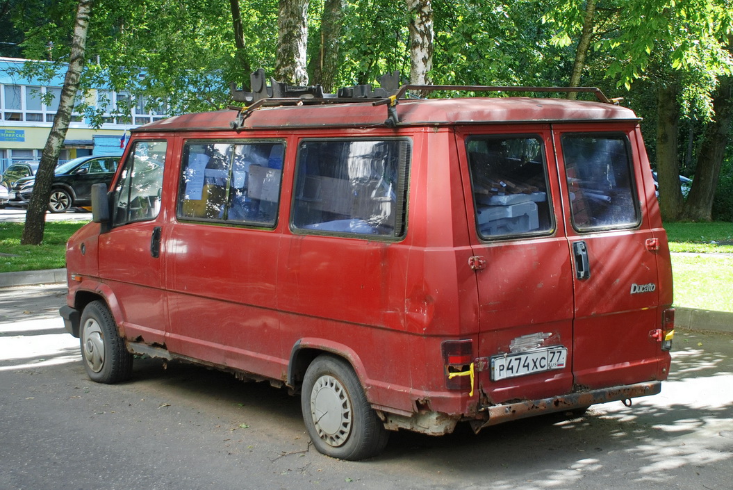 Москва, № Р 474 ХС 77 — FIAT Ducato (1G) Restyle/Talento '89-94