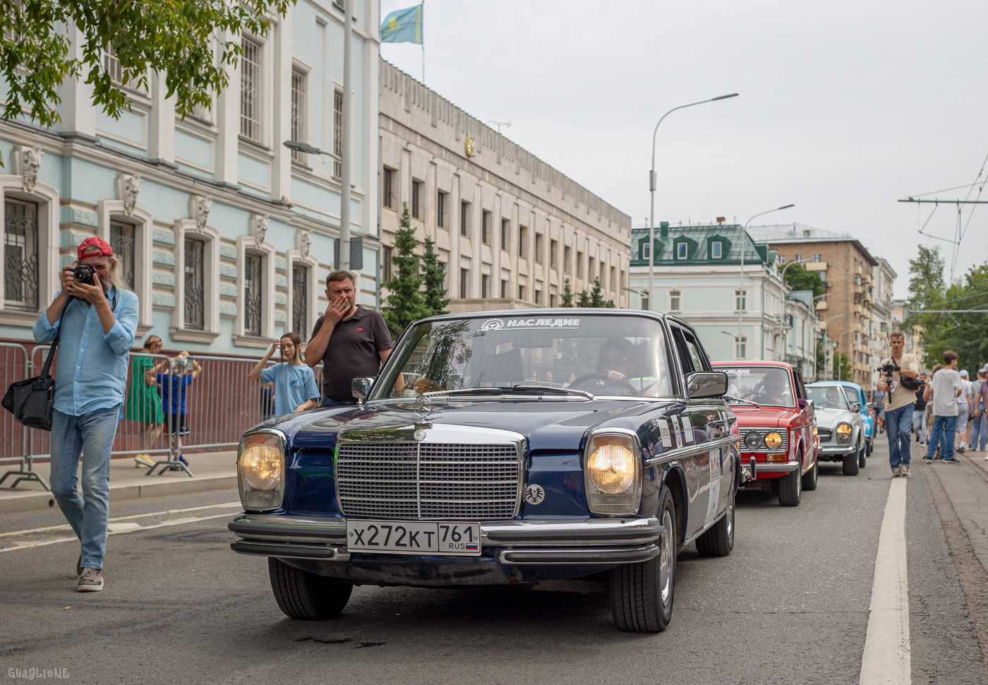 Ростовская область, № Х 272 КТ 761 — Mercedes-Benz (W114/W115) '72-76; Москва — День Московского транспорта 2026
