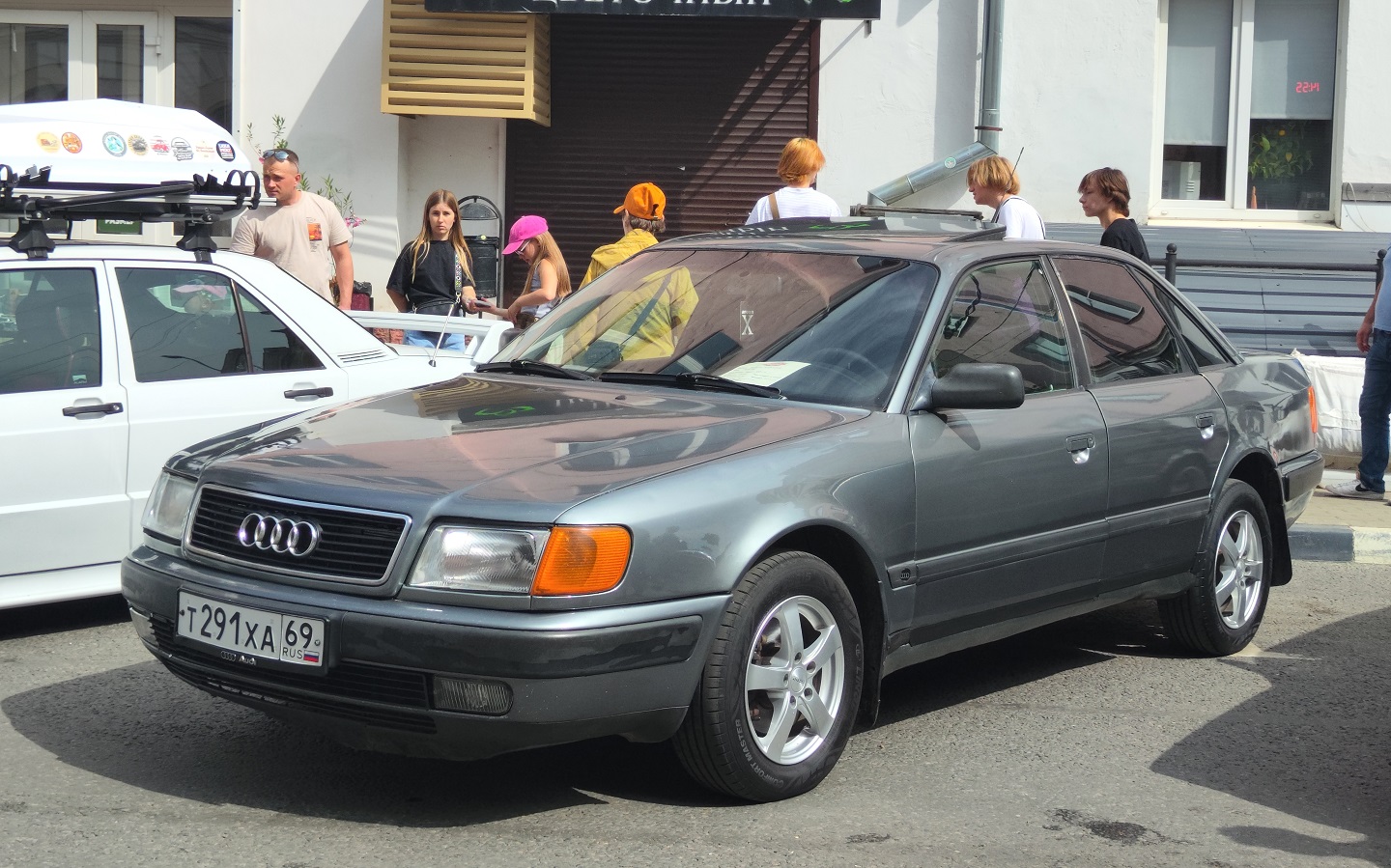 Тверская область, № Т 291 ХА 69 — Audi 100 (C4) '90-94; Тверская область — День города Твери 2026