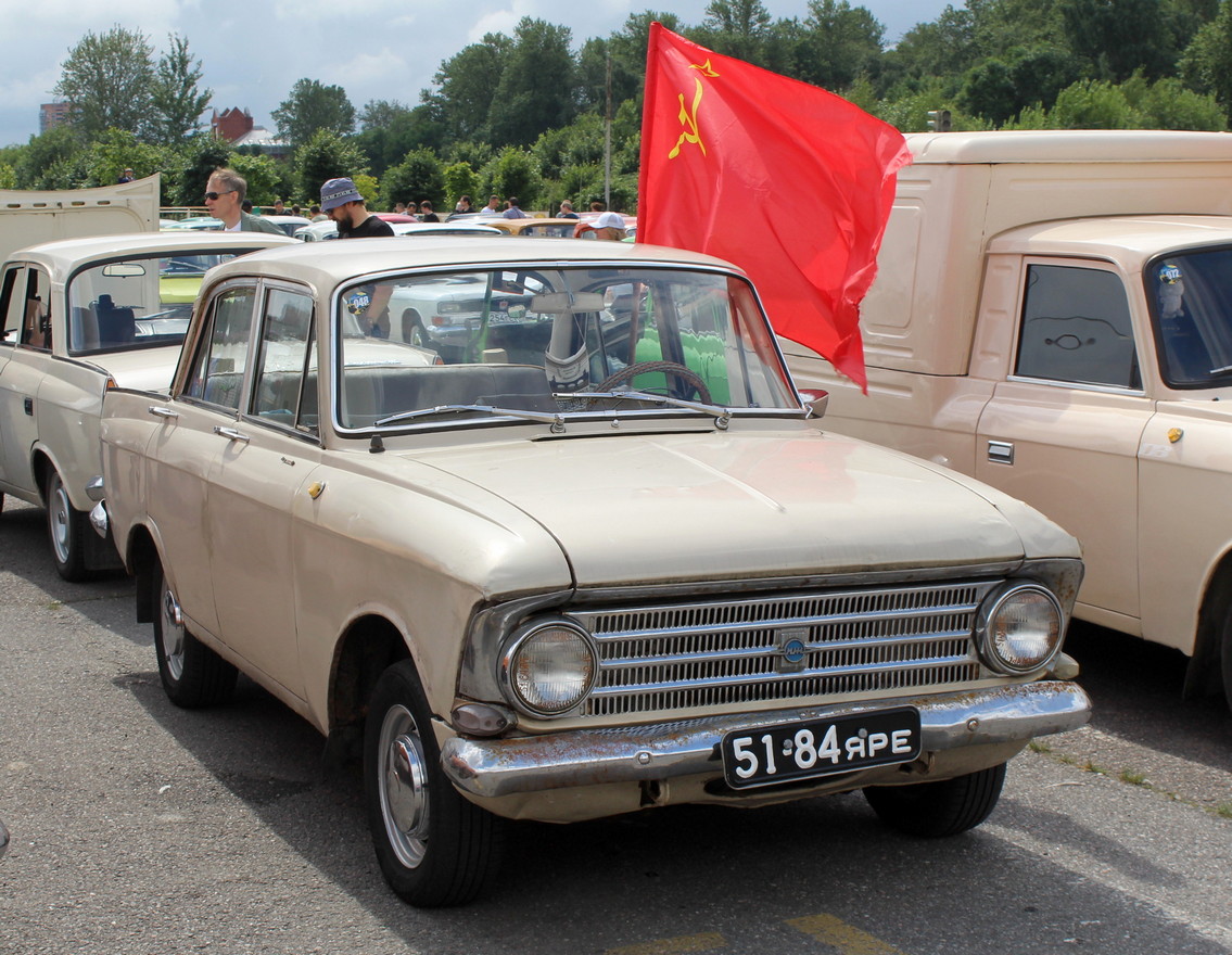 Ярославская область, № 51-84 ЯРЕ — Москвич-412 (Иж) '67-70; Санкт-Петербург — Ежегодный праздник "День Москвича"