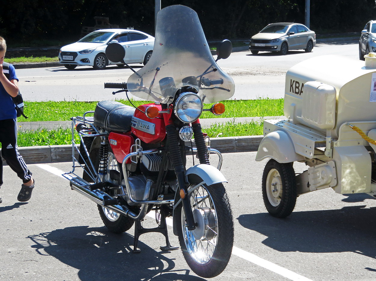 Кировская область, № 7562 АТ 43 — Jawa 350 typ 634 '73-85; Кировская область — Выставка ретро-автомобилей в Кирове 18 июля 2026 года