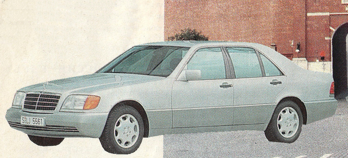 Германия, № S-LJ 5561 — Mercedes-Benz (W140) '91-98; Исторические фотографии (до 2000 года) (Германия)