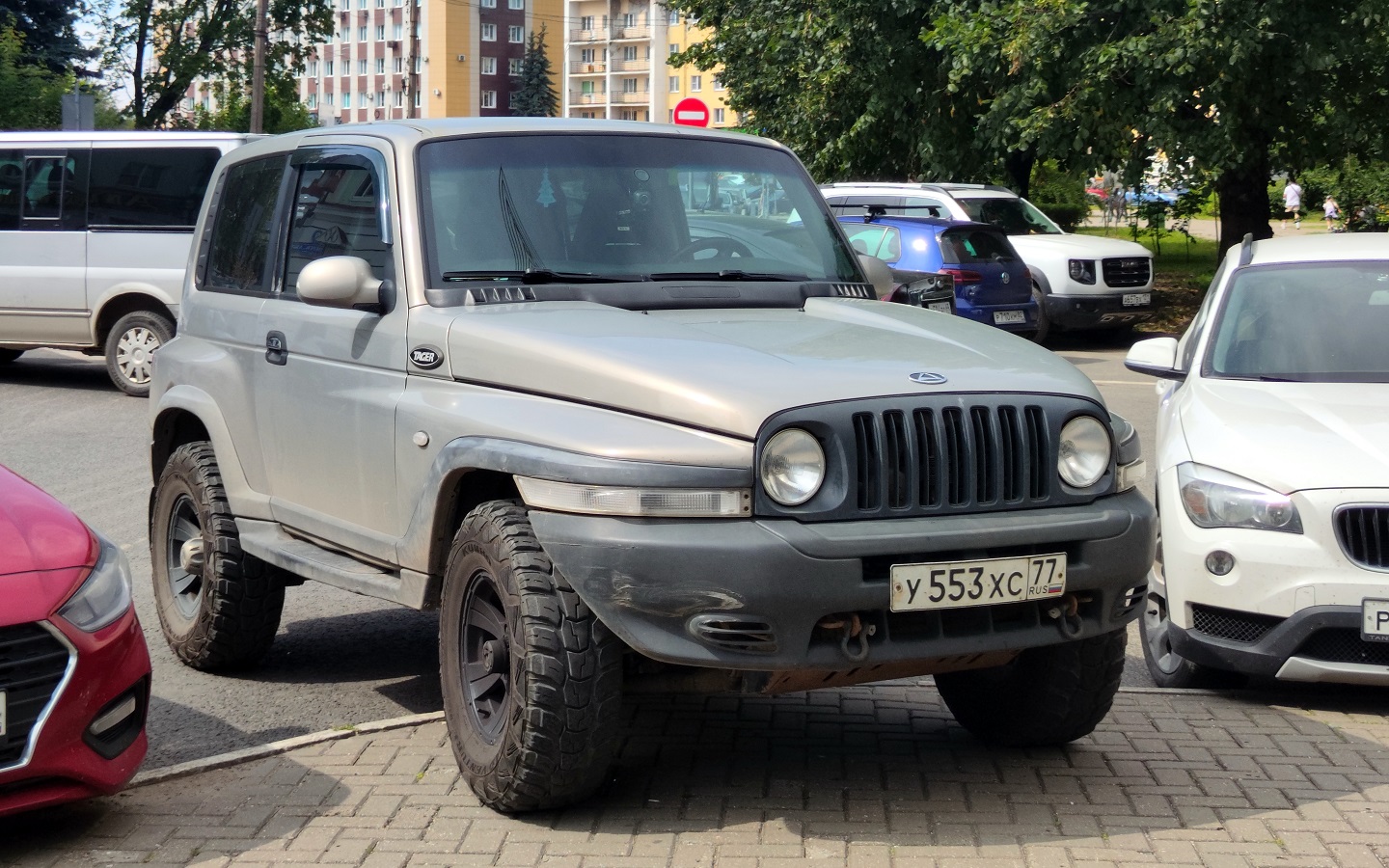 Москва, № У 553 ХС 77 — ТагАЗ Tager '08-12