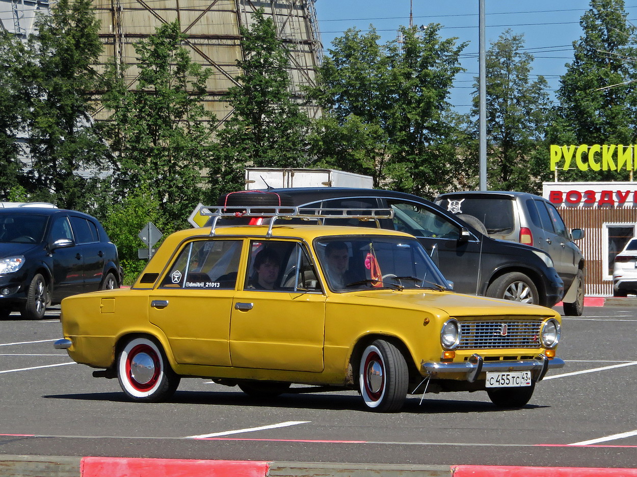 Кировская область, № С 455 ТС 43 — ВАЗ-21013 Жигули '77-88; Кировская область — Выставка ретро-автомобилей в Кирове 18 июля 2026 года