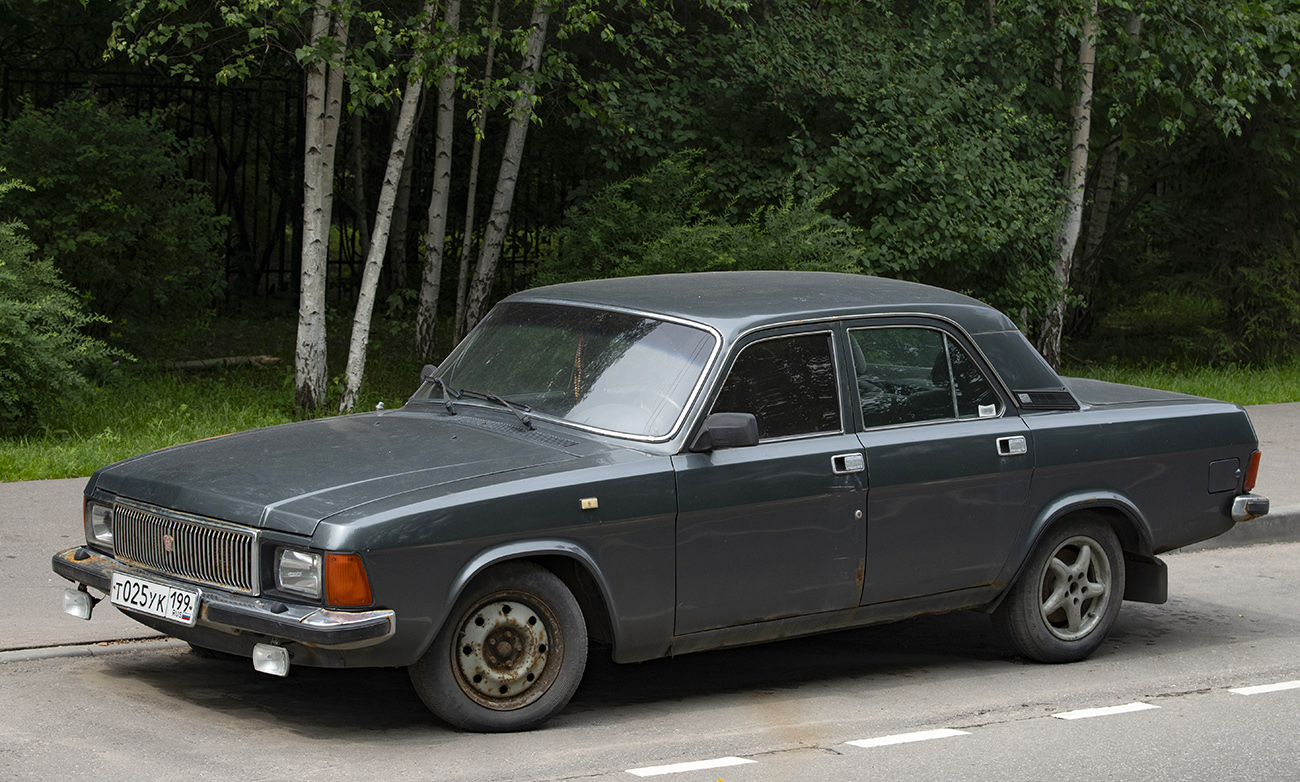 Москва, № Т 025 УК 199 — ГАЗ-3102 Волга '81-08