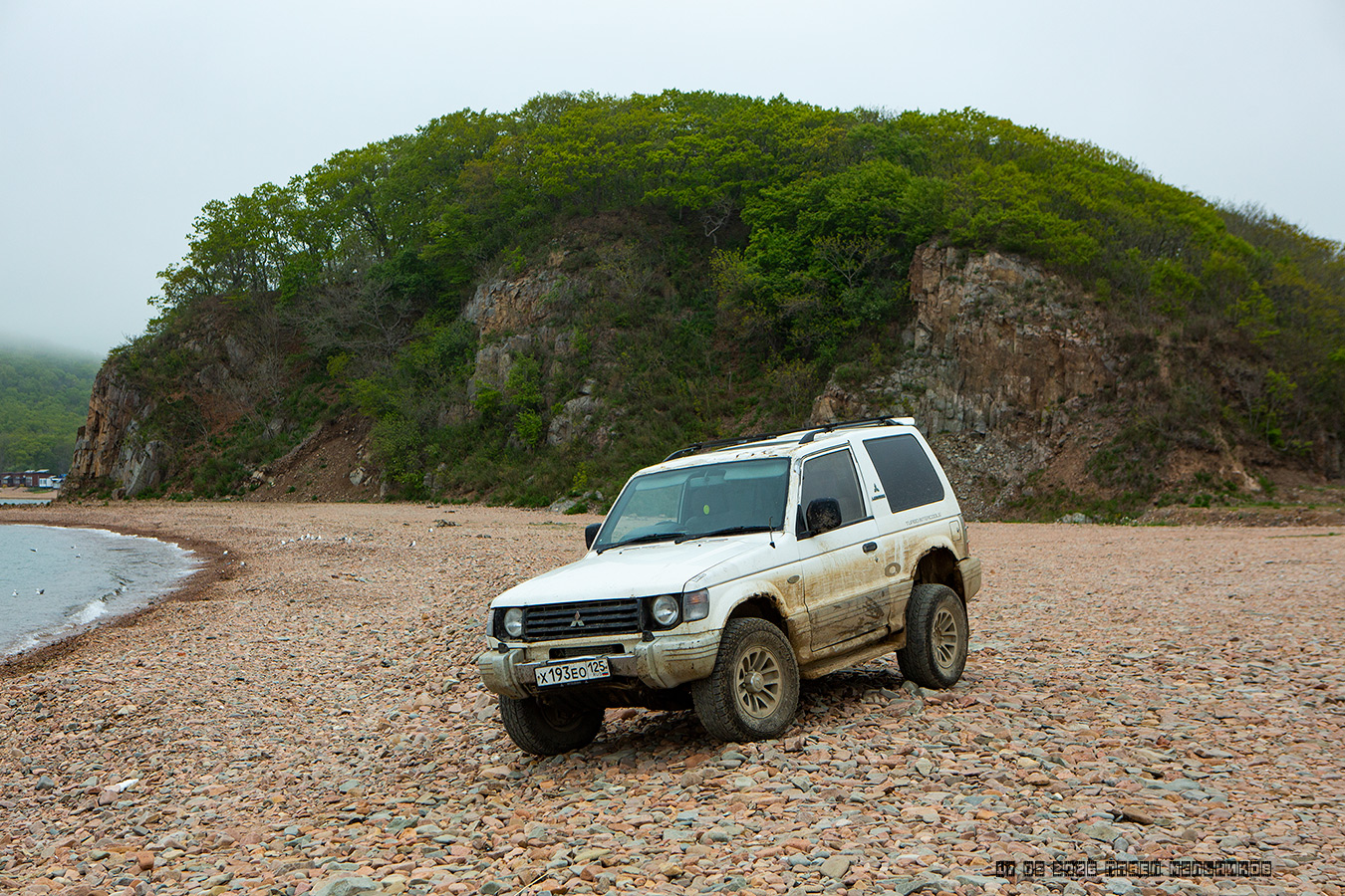 Приморский край, № Х 193 ЕО 125 — Mitsubishi Pajero (2G) '91-99