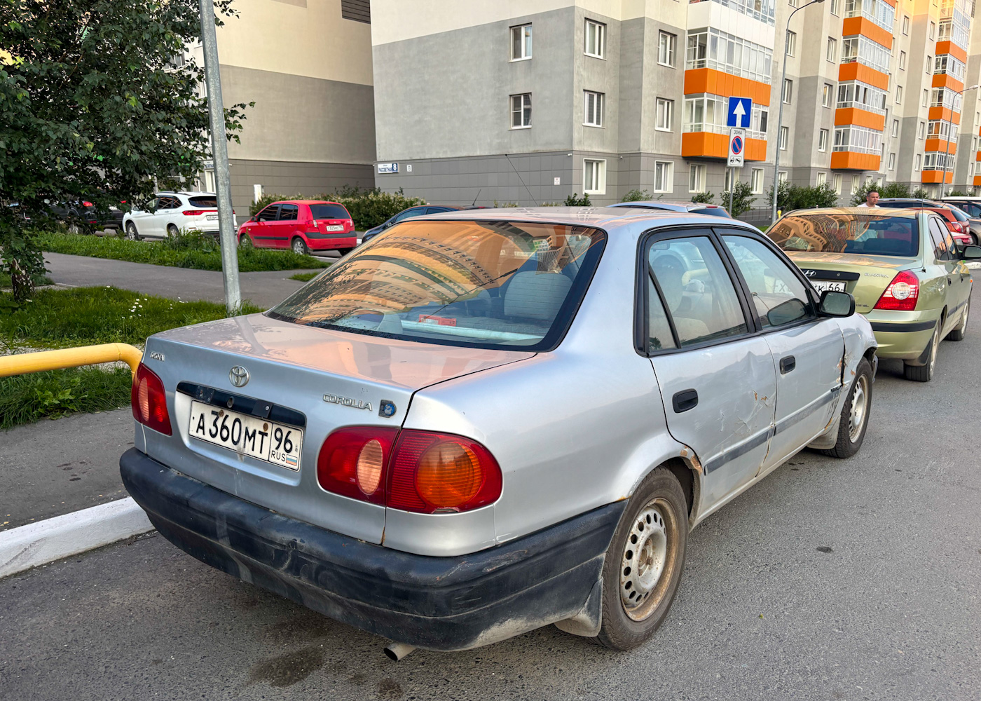 Свердловская область, № А 360 МТ 96 — Toyota Corolla (E110) '95-02