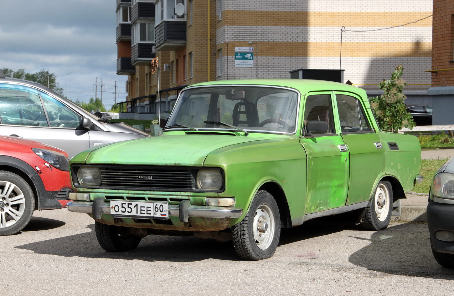 Псковская область, № О 551 ЕЕ 60 — Москвич-2140 '76-88