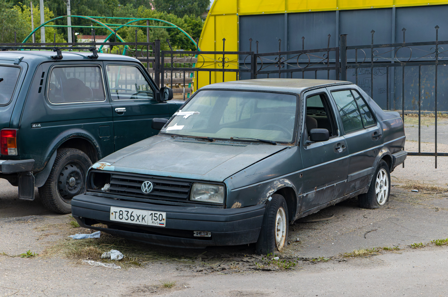 Московская область, № Т 836 ХК 150 — Volkswagen Jetta Mk1 (Typ 16) '79-84