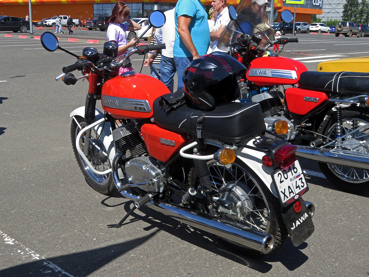 Кировская область, № 2016 ХА 43 — Jawa 350 typ 634 '73-85; Кировская область — Выставка ретро-автомобилей в Кирове 18 июля 2026 года