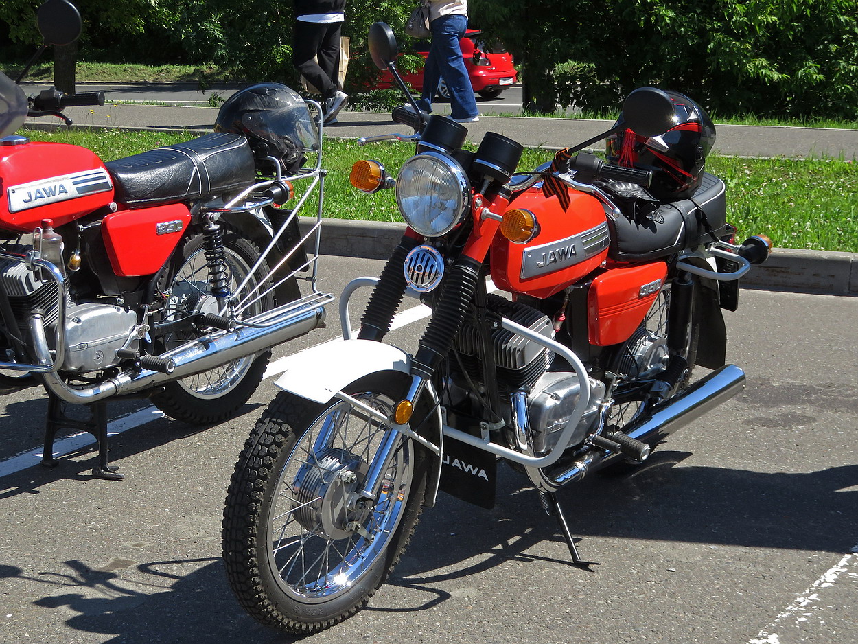 Кировская область, № 2016 ХА 43 — Jawa 350 typ 634 '73-85; Кировская область — Выставка ретро-автомобилей в Кирове 18 июля 2026 года