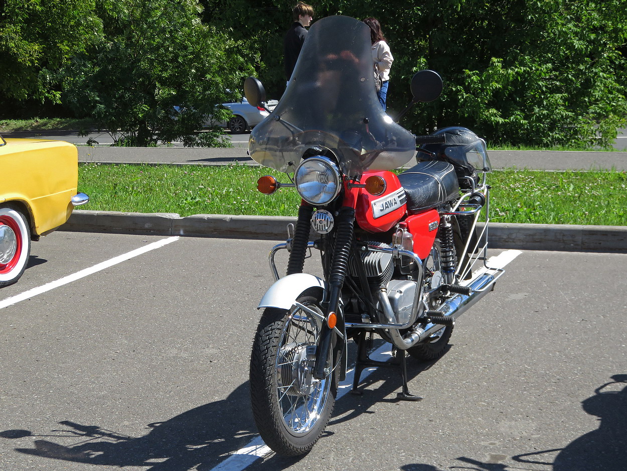 Кировская область, № 7562 АТ 43 — Jawa 350 typ 634 '73-85; Кировская область — Выставка ретро-автомобилей в Кирове 18 июля 2026 года