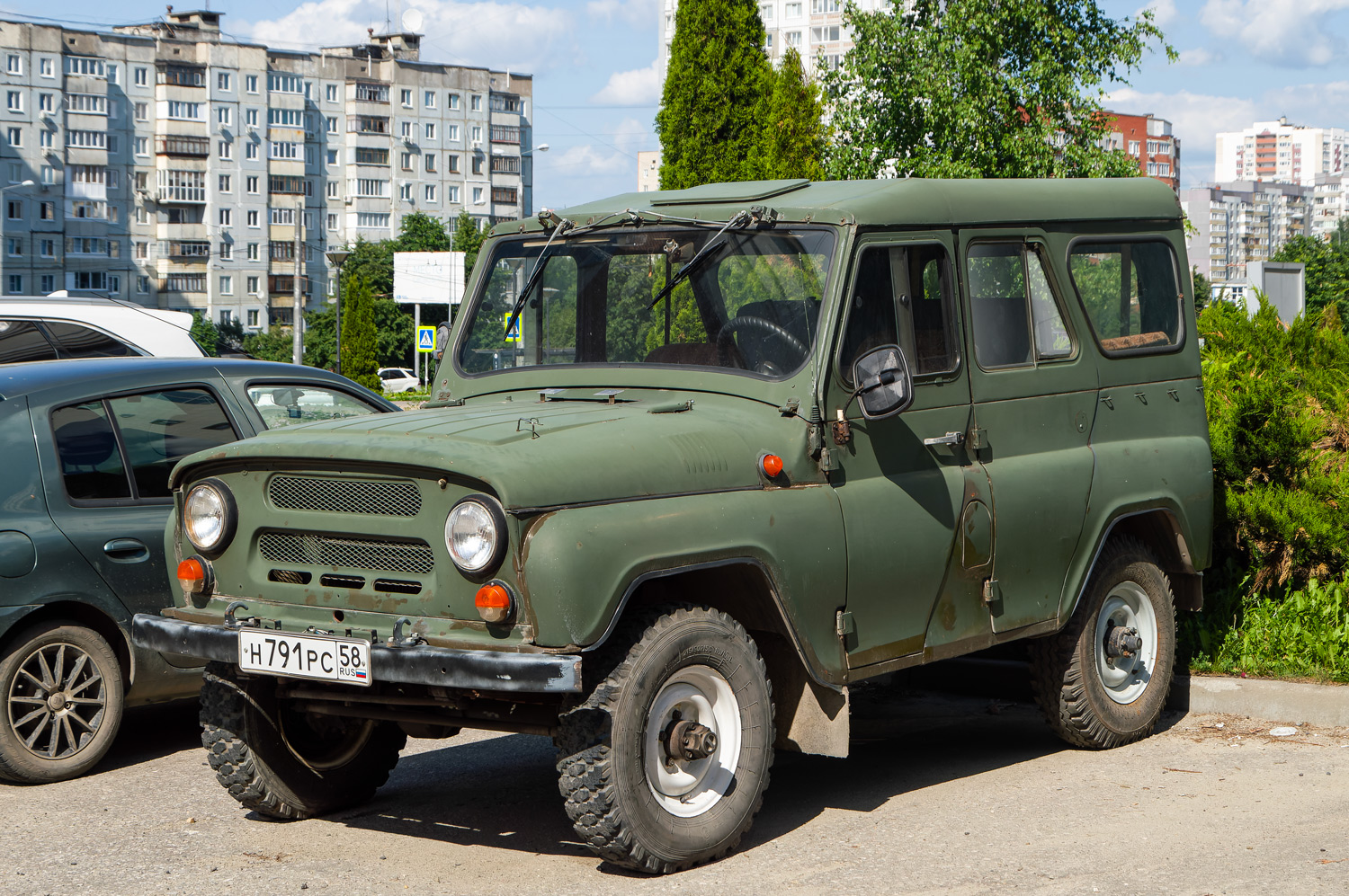 Пензенская область, № Н 791 РС 58 — УАЗ-3151 '85-03
