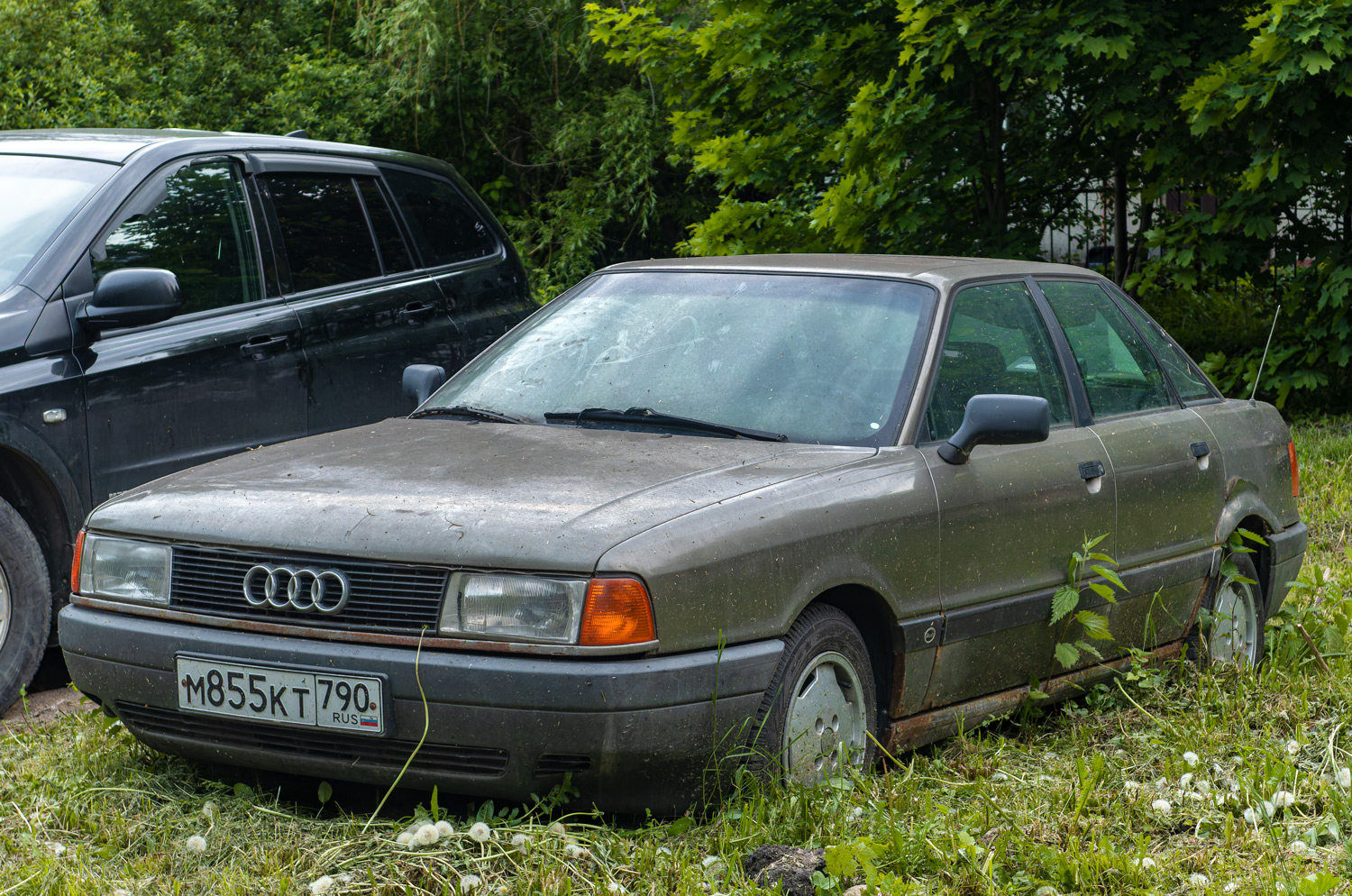 Московская область, № М 855 КТ 790 — Audi 80 (B3) '86-91
