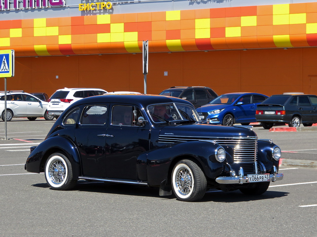 Кировская область, № Х 066 РВ 43 — Opel Kapitän '38-50; Кировская область — Выставка ретро-автомобилей в Кирове 18 июля 2026 года