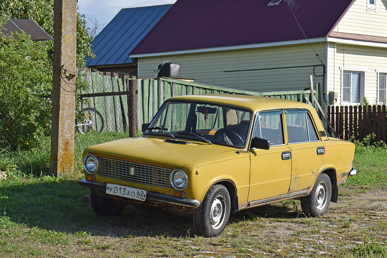 Рязанская область, № У 013 АО 62 — ВАЗ-21011 Жигули '74-83