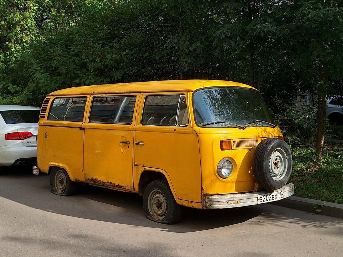 Москва, № Е 202 ВХ 197 — Volkswagen Typ 2 (T2) '67-13